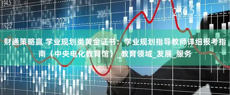 财通策略赢 学业规划类黄金证书：学业规划指导教师详细报考指南（中央电化教育馆）_教育领域_发展_服务