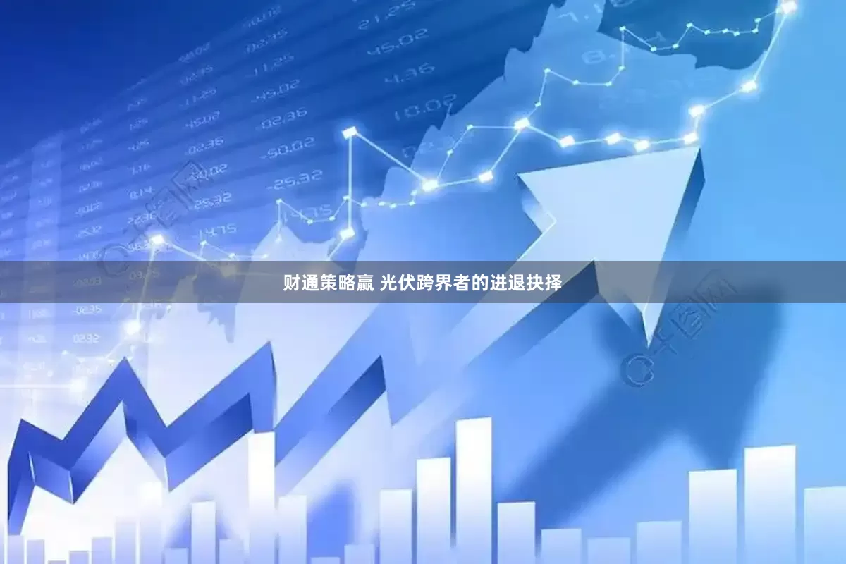 财通策略赢 光伏跨界者的进退抉择